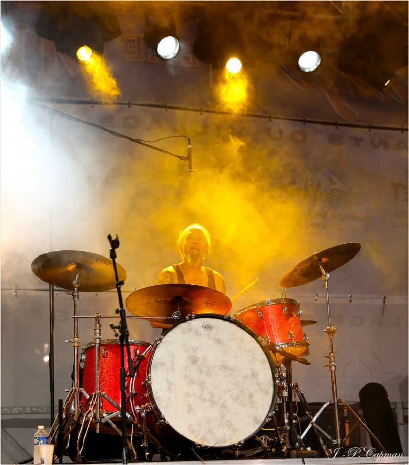 Batteur en concert